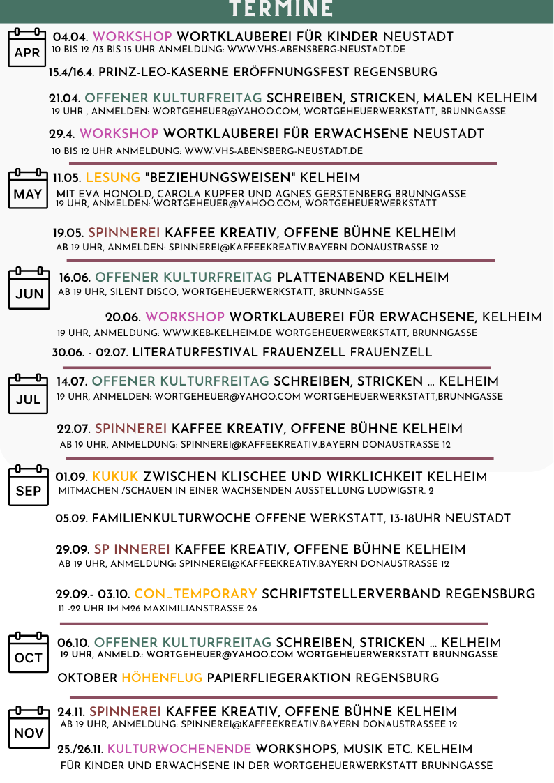 Jahresplan Wortgeheuer Wortgeheuerwerkstatt 2023 2 Jahresprogramm Wortgeheuer Wortgeheuerwerkstatt